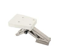 Outboard Motor Stand Boat Motor Brackets Stainless Steel Auxiliary Outboard Motor Bracket for 2 Stroke Motors 7.5 to 20 Speedboats Ships and Marine