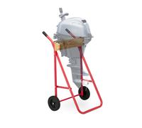 Outboard motor stand Portable Trolley for Outboards 2 Wheels Red 100 kg