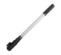 Outboard Motor Tiller Extension Handle Aluminum Alloy 61.6cm Trolling Motor Extension Handle Boat Tiller H-andle Ex-tension Easy Install Ergonomic Design For Outboard Marine Boat
