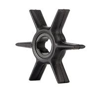 Outboard Motor Water Pump Impeller, Replacement Rubber, Fit for 6-15HP, Black - Alloy, Easy Maintenance, Marine Use