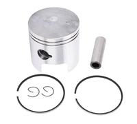 Outboard Piston Set 71mm High Performance Durable Metal Alloy Replacement Kit for 2 Stroke DT20 DT25 DT30 Outboard Motor 1986 and Later Models 6Pcs Accessory Included