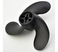 Outboard Propeller for Tohatsu 3.5HP, 2.5HP & For Mercury Marine Boat, High Strength Nylon 3-Blade Prop, 47mm Diameter x 78mm Pitch, Black