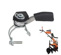 Outboard Tiller Handle Throttle Control - Marine Motor Speed Adjuster for Boats | Ergonomic Rubber Grip with Smooth Cable Link, Aluminum Construction for Steering Stability Efficient Boat 3.94 in