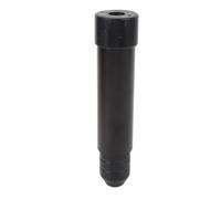 Outboard Transom Saver Protective Motor Support Easy Install for Boat Aluminum Alloy Rubber (Black)