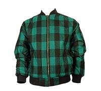 OUTBOUND Lumber Jacket [Forest/Black Check, Checkered, XL]