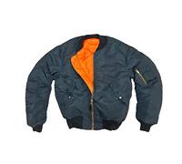 OUTBOUND Original US MA1 Concord Flight Bomber Jacket Blue (L)