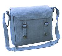 OUTBOUND Small Canvas Webbing Messenger Bag (RAF Blue)