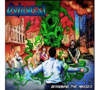 Outburst Devouring the masses LP multicolor Onesize