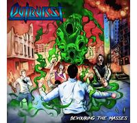 Outburst Devouring the masses LP multicolor Onesize