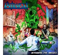 Outburst Devouring the masses LP multicolor Onesize