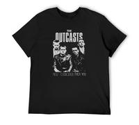 Outcasts The Self Conscious Over You Mens T-Shirt Black XXL