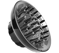 Outccogo Diffuser Attachment for Hair Dryer,Hair Diffuser,Hair Diffuser For Curly Hair,Diffuser Hair Dryer,Universal Blow Dryer Defuzzer 1.4-2.6'' Nozzle,Black