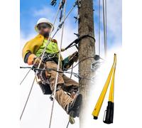 Outdoor 10kV Electrical Insulation Cover, Dual-Layer PE Cable Protector for Electricians, 25-300mm², Inner Dia 35mm, Easy to Cut & Install(24m/945in/78.7ft)