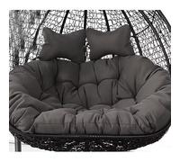 Outdoor 11 Seater Egg Chair Swing - Washable Hanging Nest Seat with Thick Soft Pads and Back Pillow for Comfort