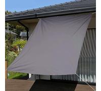 Outdoor 130x400 cm Waterproof UV Resistant Fabric for Balcony Patio Fence Backyard Porch Grey Privacy Shield for Enhanced Outdoor Comfort