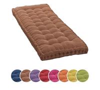 Outdoor 3 Seater Swing Cushion Set Weather Resistant 40x40 cm & 50x160 cm Brown Perfect for Patio Furniture Ultimate Comfort & Style Garden Loun Accessories