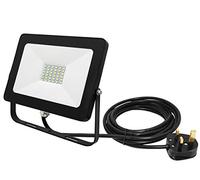 Outdoor 30w LED Floodlight IP65 Waterproof Cool White 6500k Garden Security Spot Lamp AF1703