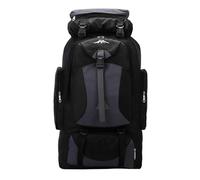 Outdoor 70L Mountaineering Bag with Large Capacity Lightweight Backpack Leisure Hiking Camping Bag Multifunctional Sports Backpack Large Backpacks for School, black, Einheitsgröße, Daypack Backpacks