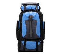Outdoor 70L Mountaineering Bag with Large Capacity Lightweight Backpack Leisure Hiking Camping Bag Multifunctional Sports Backpack Large Backpacks for School, blue, Einheitsgröße, Daypack Backpacks