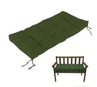 Outdoor 8cm Thick Bench Cushion Soft NonSlip Seat Pad for Garden Bench Waterproof and Comfortable Green 120x50cmPerfect for Patio Furniture and Outdoor Use