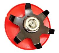 Outdoor 8in Grass Disc Shears Quick Hurdles Mechanism for Fast Tool Changes During Gardening or Agriculture Work Mud Resistant Attachment