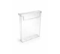 Outdoor A5 Leaflet Holder Wall Mounted Waterproof Brochure Dispenser with Lid - Clear Weather Resistant Acrylic Flyer Holder for Outdoor Signs, Leaflets & Advertisements