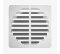 Outdoor AC Unit CoverStainless Steel Louvered Wind Guide Baffle for Air Conditioner Condenser & Compressor Heat Shield Weatherproof Protection Durable & Efficient Design