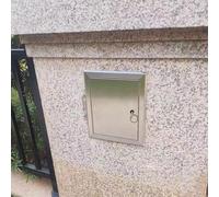 Outdoor Access Panel Weatherproof, Stainless Steel Inspection Door Push to Open Flap, Recessed Maintenance Hatch for Ceiling, Wall, Shower, Kitchen(16x20in/40x50cm)