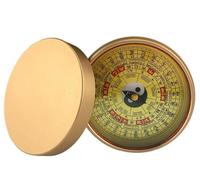 outdoor activity compass, handheld compass, This 7cm Luopan Eight Diagram Compass Is For Geomancer Astronomy