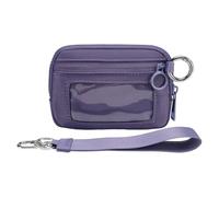 Outdoor Activity Waist Bag Nonslip Design Wrist Bag Spacious Pockets with Carrying Hand Strap for Men Women Runners Polyester Wrist Wallet for Running