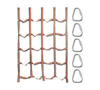 Outdoor Adventure Climbing Nets - Climbing Rope For Playground | Portable Rainbow Climbing Rope Net High Strength Fitness Climbing Cargo Net P