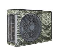 Outdoor Air Conditer Cover 900D Ox Fabric Mini Split AC Protector Weather Resistant Green 100x80x43cm 39x31x17in & Waterproof