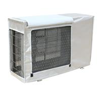 Outdoor Air Conditer Cover Thick 600D Ox Fabric Waterproof & Dustproof Protect All Season Use for External Units White 78x55x28 cm