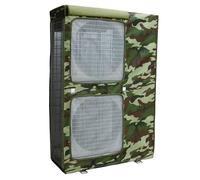 Outdoor Air Conditioner Cover - 600D Oxford Cloth Full Protection AC Unit Cover for Outside Units (Green 110x45x150cm/43x18x59in) - Weatherproof Shield