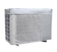 Outdoor Air Conditioner Cover - 600D Oxford Cloth, Waterproof & Snowproof with Vent Mesh, All-Season AC Unit Protector (85x32x57cm/33x13x22in)