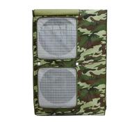 Outdoor Air Conditioner Cover 600D Oxford Fabric Waterproof Dustproof UV Resistant with Vent Mesh Fits 92x35x125cm (Green) Protect Your AC Unit!
