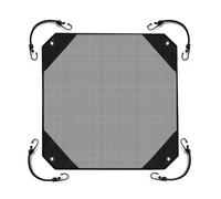 Outdoor Air Conditioner Cover - Breathable Mesh Protector | Central Air Conditioner Guard - Outside Shield Keeps Leaves Debris Away All Season Weather Protection For Cooling System