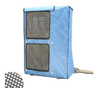 Outdoor Air Conditioner Cover, Double-layer Thickened Protector for Window AC Units, Ventilation Mesh, All Seasons, for Split Air Conditioners