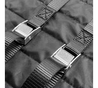 Outdoor air conditioner cover for window units with reflective aluminum foil and waterproof protection to block rain, snow, and sun damage while improving energy efficiency (53 * 38 * 40.5cm)