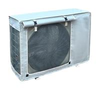 Outdoor Air Conditioner Cover, Heavy-Duty Oxford Cloth AC Cover with Breathable Mesh, All-Season Protective AC Unit Covers for Mini Split Outside Condenser(Off-white,30.7x11x21.6in/80x28x55cm)