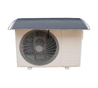 Outdoor Air Conditioner Cover Insulated Heat Pump Jacket Aluminum Foil Sun Shield Flame Retardant Weather Protection 120x60cm (47.2x23.6in)