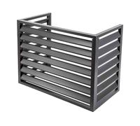 Outdoor Air Conditioner Cover Mini Split Condenser Protective Cover Waterproof Grey Unit Shield for AC Units Durable Outdoor Protection Fits Standard Sizes