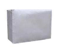 Outdoor Air Conditioner Cover Silver Oxford Cloth, Waterproof Sunscreen Rainproof Cover for AC Outdoor Units(80-26-57CM-Style B)