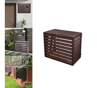 Outdoor Air Conditioner Cover with 45° Slanted Vent for Optimal Airflow - Easy Installation for Outdoor Units, Weatherproof Protection, Durable & Secure Fit