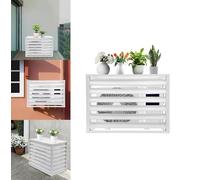 Outdoor Air Conditioner Cover with 45° Sloped Vent for Optimal Airflow - Easy Installation for Outdoor Units, Weatherproof Protection, Durable Material, Universal Fit