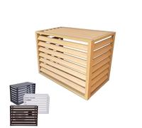 Outdoor Air Conditioner Cover with 45° Tilted Vent for Optimal Airflow - Easy Installation for Outdoor Units, Weatherproof Protection, Durable & Reliable.
