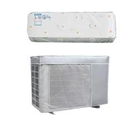 Outdoor Air Conditioner Cover with Breathable Mesh, Waterproof, Dustproof, Sunproof Protection for External AC Units