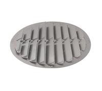 Outdoor Air Conditioner Deflector AC Compressor Baffle Wind Guide Cover, Air Outlet Anti-Direct Blowing louvers Baffle Condenser Air Vent Grilles Cover (Round, Diameter 53cm)