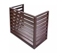 Outdoor Air Conditioner Fence - Galvanized Privacy Screen for Garden Deck Pool, Sound Shade Panels for Backyard Porch Planter Apartment, Balcony Decor, Hider Divider