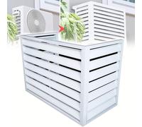 Outdoor Air Conditioner Privacy Fence Cover - Durable Aluminum Construction for Enhanced Security and Aesthetic Garden Protection